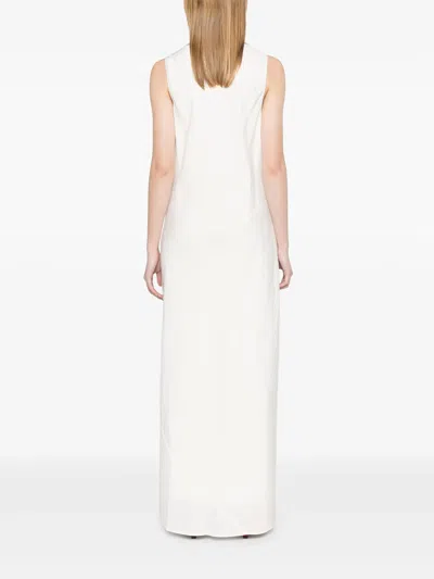 Calvin Klein Long Tech Texture Bias Ankle Dress