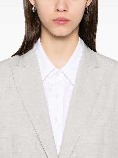 Calvin Klein Mélange-effect Flannel Blazer