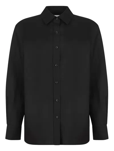 Calvin Klein Linen Blend Ls Regular Shirt Clothing