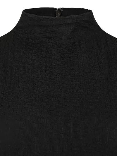 Calvin Klein Crinkle Jersey Ankle Dress Clothing