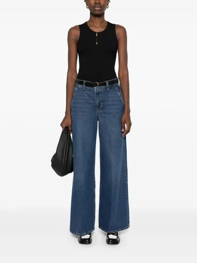 Calvin Klein Ribbed Scoop Neck Tank Top