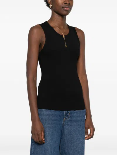 Calvin Klein Ribbed Scoop Neck Tank Top