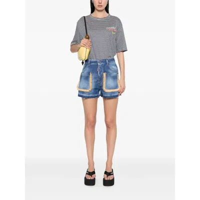 Shop Dsquared2 Linen T Shirts