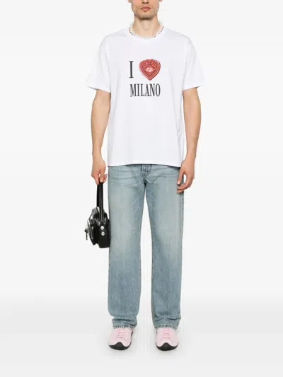 Gcds Graphic Print Crew Neck T-shirt