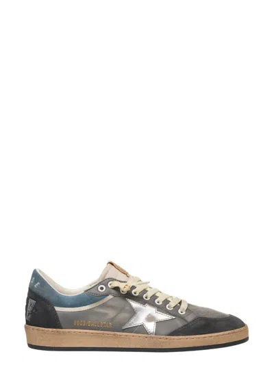 Golden Goose Ballstar Double Upper Without Heel Leather And Suede Upper Suede Toe And Spur Laminated