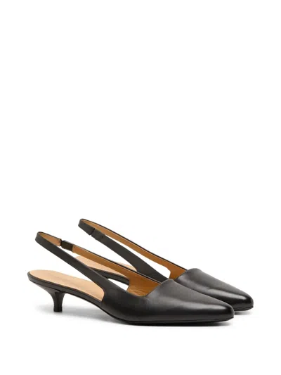 Marsèll Woman Pumps Black Size 7 Calfskin In Black