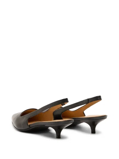 Marsèll Woman Pumps Black Size 7 Calfskin In Black