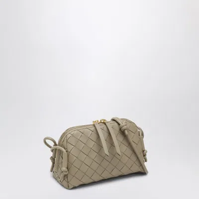 Bottega Veneta Men Ecru Plaited Concert Clutch Bag In Cream