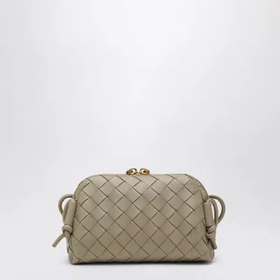 Bottega Veneta Men Ecru Plaited Concert Clutch Bag In Cream