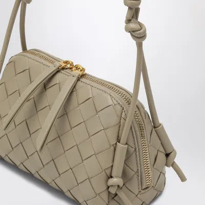 Bottega Veneta Men Ecru Plaited Concert Clutch Bag In Cream