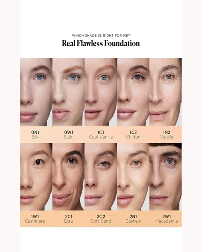 Laura Mercier Real Flawless Weightless Perfecting Waterproof Foundation In 0w1 Satin