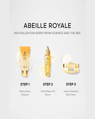 Guerlain Limited Edition Abeille Royale Anti-aging Youth Watery Oil Serum Set In No Color