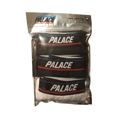 Pre-owned Palace Basically A Pack Of Boxers 'black/navy/white' In Multi-color