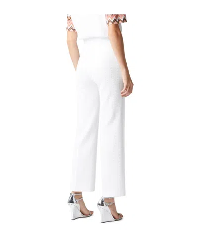 Missoni Tailored Pants With Zigzag Pattern In White