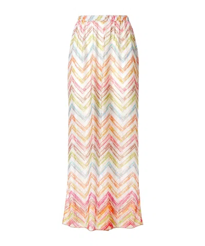 Missoni Printed Palazzo Trousers In Multi