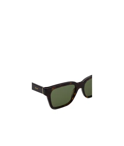 Retrosuperfuture Geometric Frame Sunglasses In Green