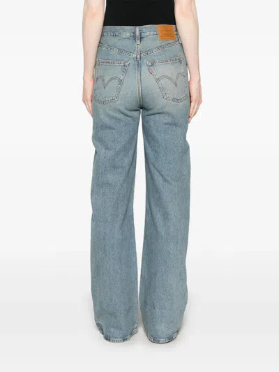 Levi's Loose Boot In Blue