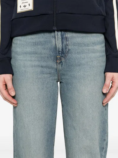 Levi's Loose Boot In Blue