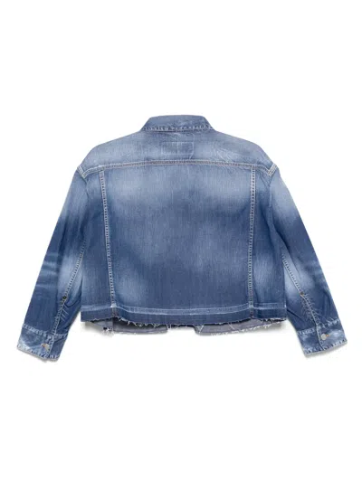 流苏边牛仔夹克