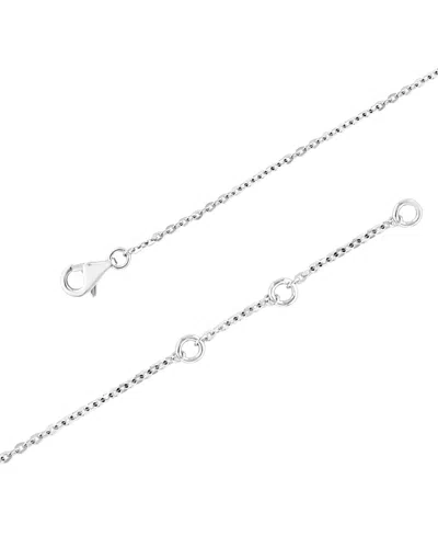 Lali Jewels Diamond Pave Star Of David Chain Link Bracelet (1/6 Ct. T.w.) In 14k White Gold In White Gold