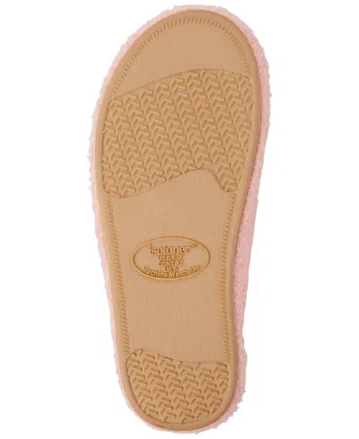 Isotoner Signature Women's Joey Cozy Plush Thong Slippers In Evening Sand