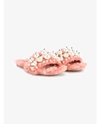 Miu Miu Embellished Faux Fur Slippers