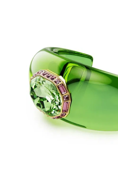 Swarovski Dulcis Cuff In Green