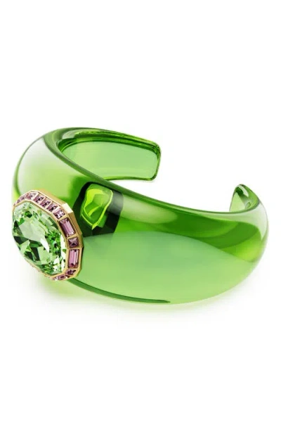 Swarovski Dulcis Cuff In Green