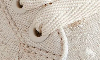 Next Kids' Embroidered Sneaker In Neutral