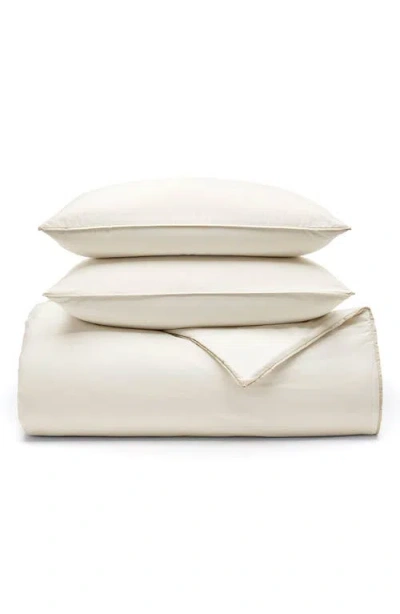 Boll & Branch Signature Comforter & Shams Set In Cream