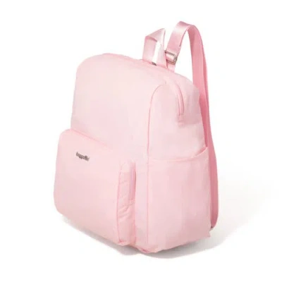 Baggallini Carryall Packable Backpack In Pink