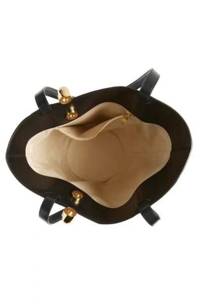 Jacquemus Le Petit Bambola Leather Top Handle Bag In Black 990