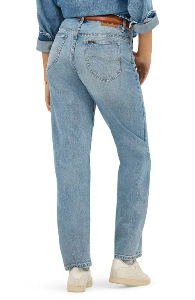 Lee Rider High Waist Straight Leg Jeans In Dazzled