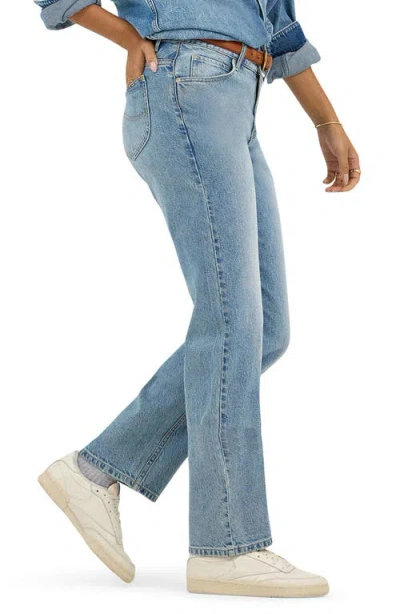 Lee Rider High Waist Straight Leg Jeans In Dazzled