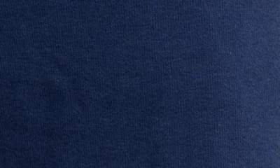 Spring + Mercer Relaxed Drawstring Shorts In Midnight Blue