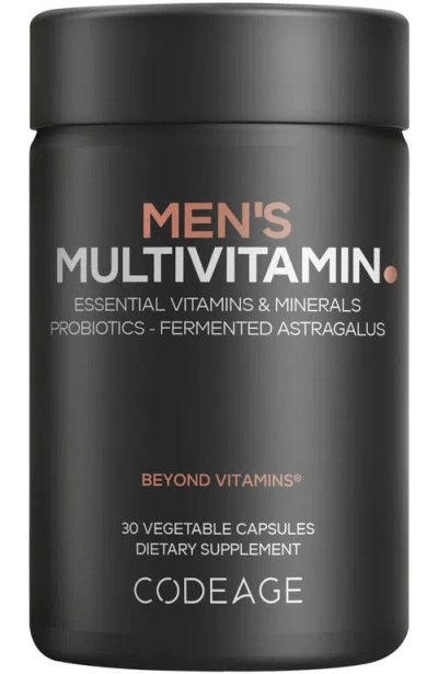 Codeage Multivitamin, Vitamin A, C, D3, E, B12, Zinc, Selenium, Chromium, Probiotics In Black