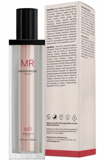 Codeage Brightening Face Cream, Glutathione, Collagen, Vitamins, Coq10, Refillable 50ml In White