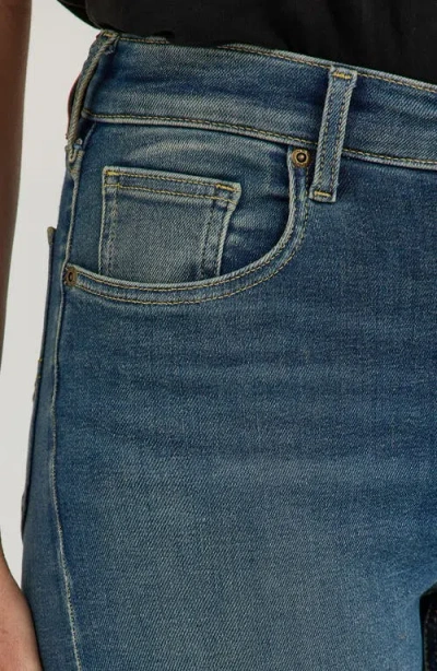 Lee Ever Fit High Waist Flare Leg Jeans In Indigo Tea