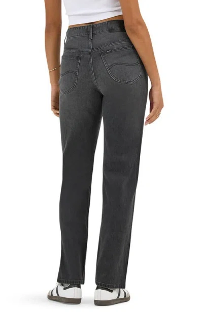 Lee Rider High Waist Straight Leg Jeans In Night Rays