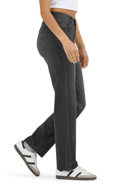 Lee Rider High Waist Straight Leg Jeans In Night Rays