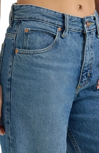 Lee Rider Loose Straight Leg Jeans In Darkest Dawn