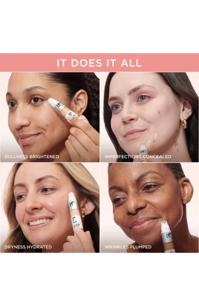 It Cosmetics Do It All Radiant Concealer + Multivitamin Serum In Deepest Cool 625