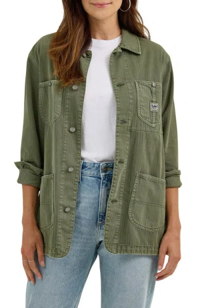 Lee Chore Jacket In Mercantile Green