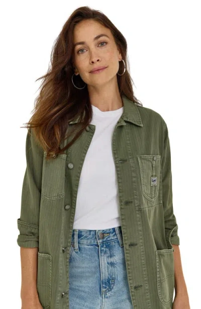 Lee Chore Jacket In Mercantile Green