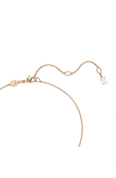 Swarovski Hyperbola Pendant Necklace In White