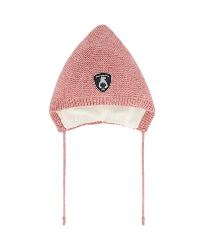 Deux Par Deux Girls&#x27; Pointed Knit Hat - Baby In Faded Rose