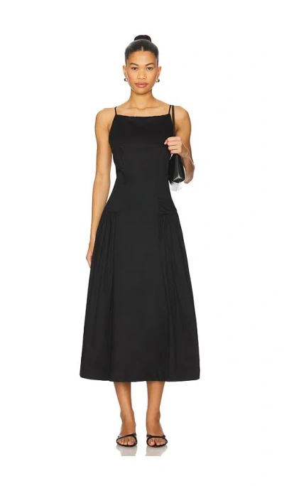 DROP WAIST HIGH NECK DRESS