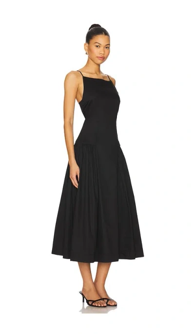 DROP WAIST HIGH NECK DRESS