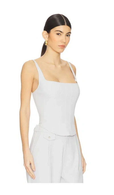 Kimberly Taylor Juliette Bustier In 淡灰色