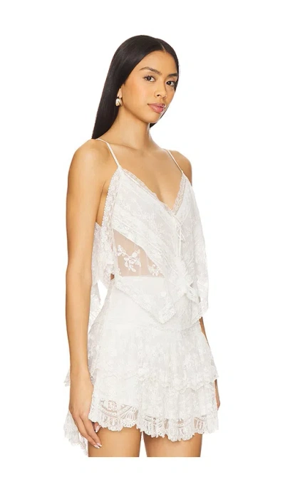 Loveshackfancy Carrera Top In 米白